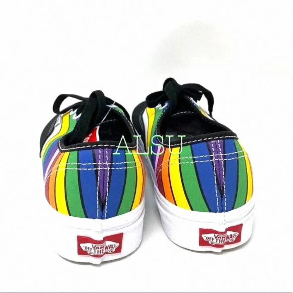 💖MEGA SALE💖VANS Refract Canvas Multi Womens Sneakers Pride VN0A2Z5IWN7 LGBTQ